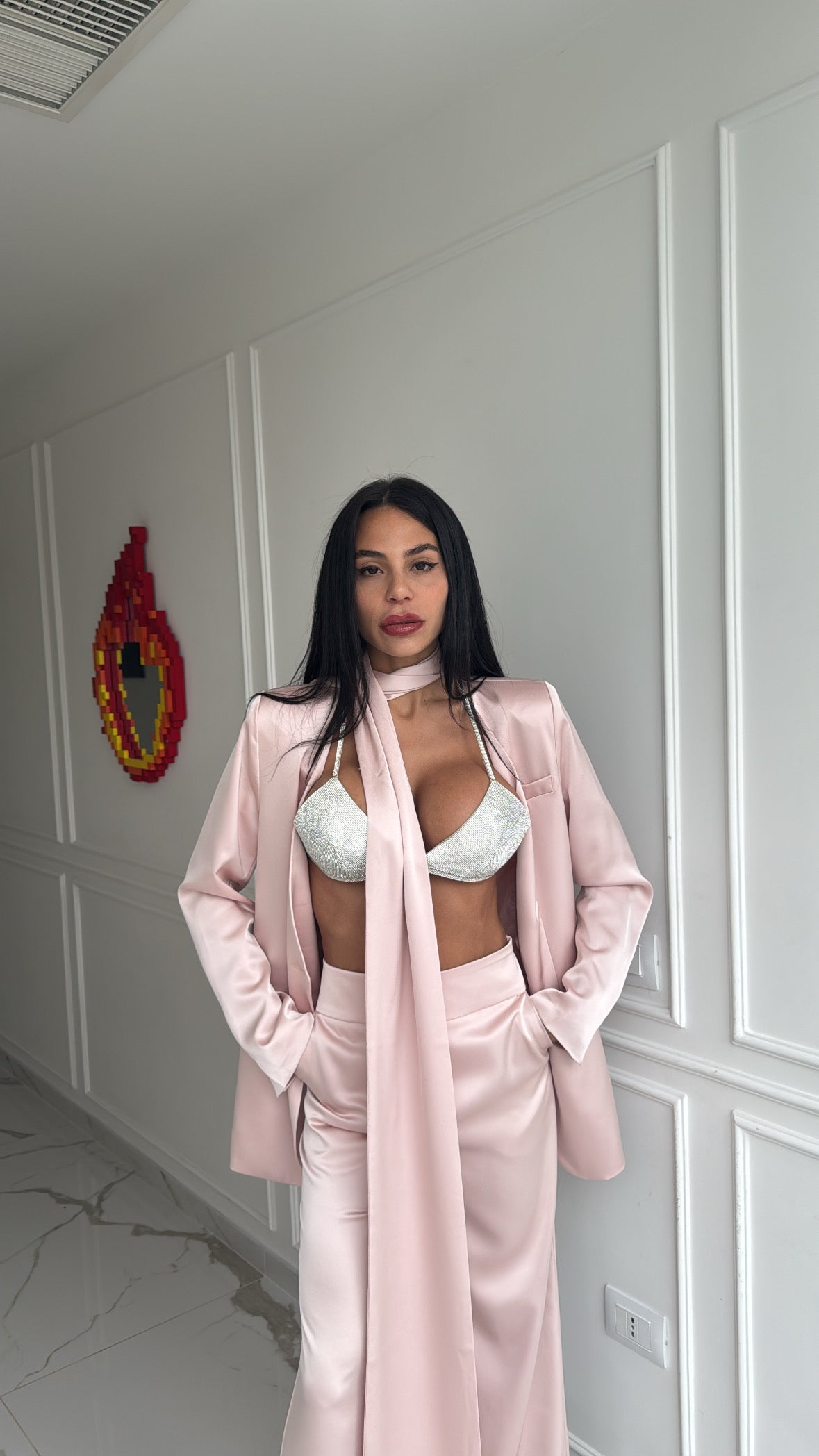 Tailleur Satin