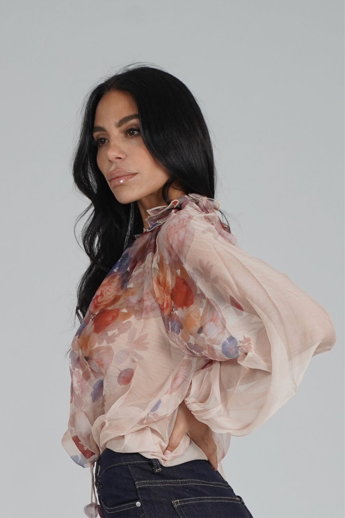 CAMICIA PETALI