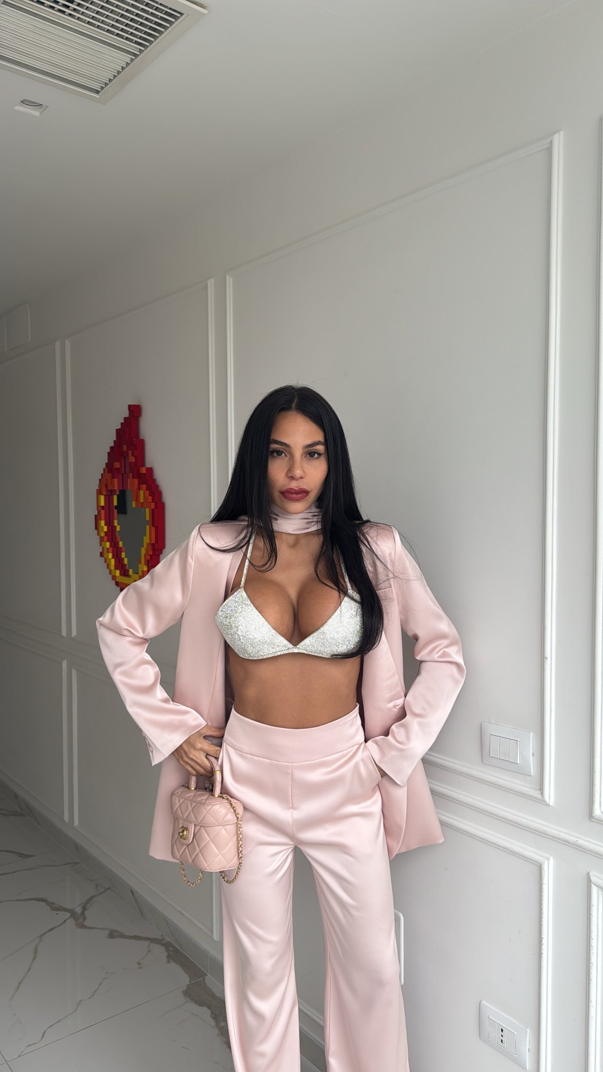 Tailleur Satin